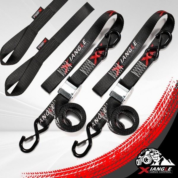 Heavy Duty Motorcycle Tie Down Strap XIANGLE Or Customized Logo Printed